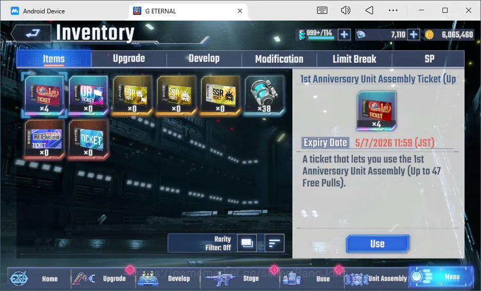SD Gundam G Generation ETERNAL Accounts GLOBAL rank 29, 7k DM, 17 UR unit, 15+ char, 6 sup image 15