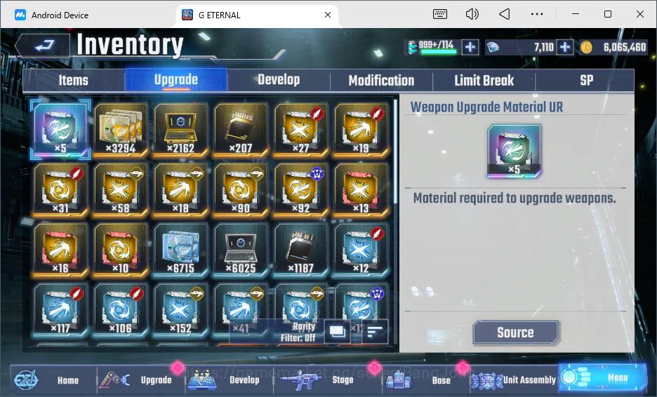 SD Gundam G Generation ETERNAL Accounts GLOBAL rank 29, 7k DM, 17 UR unit, 15+ char, 6 sup image 16