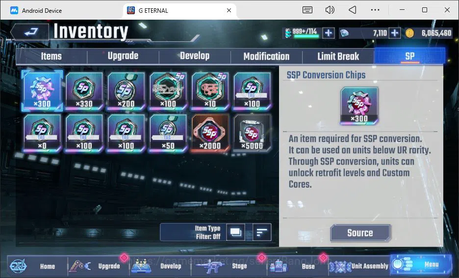 SD Gundam G Generation ETERNAL Accounts GLOBAL rank 29, 7k DM, 17 UR unit, 15+ char, 6 sup image 19