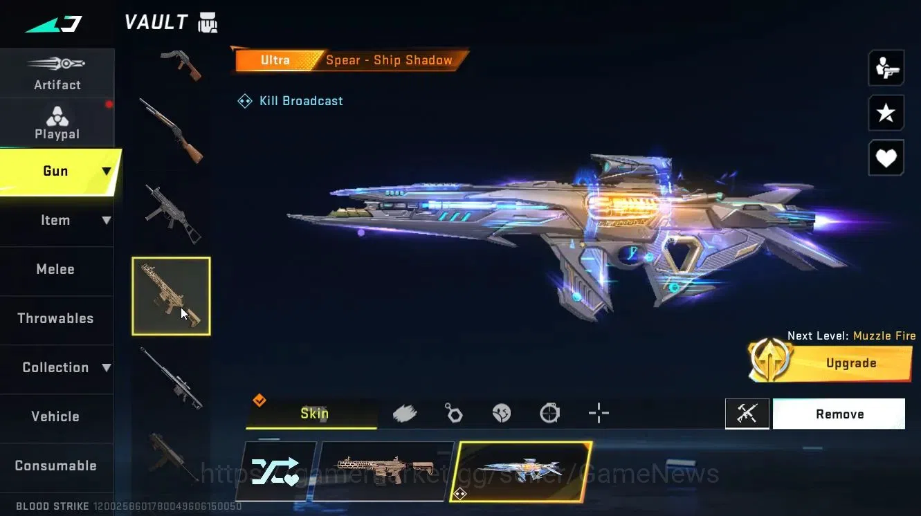 Blood Strike Accounts ASIA|ULTRA [ETHAN,SPIKE,M4A1,Origin-12,Spear]|Coll image 14