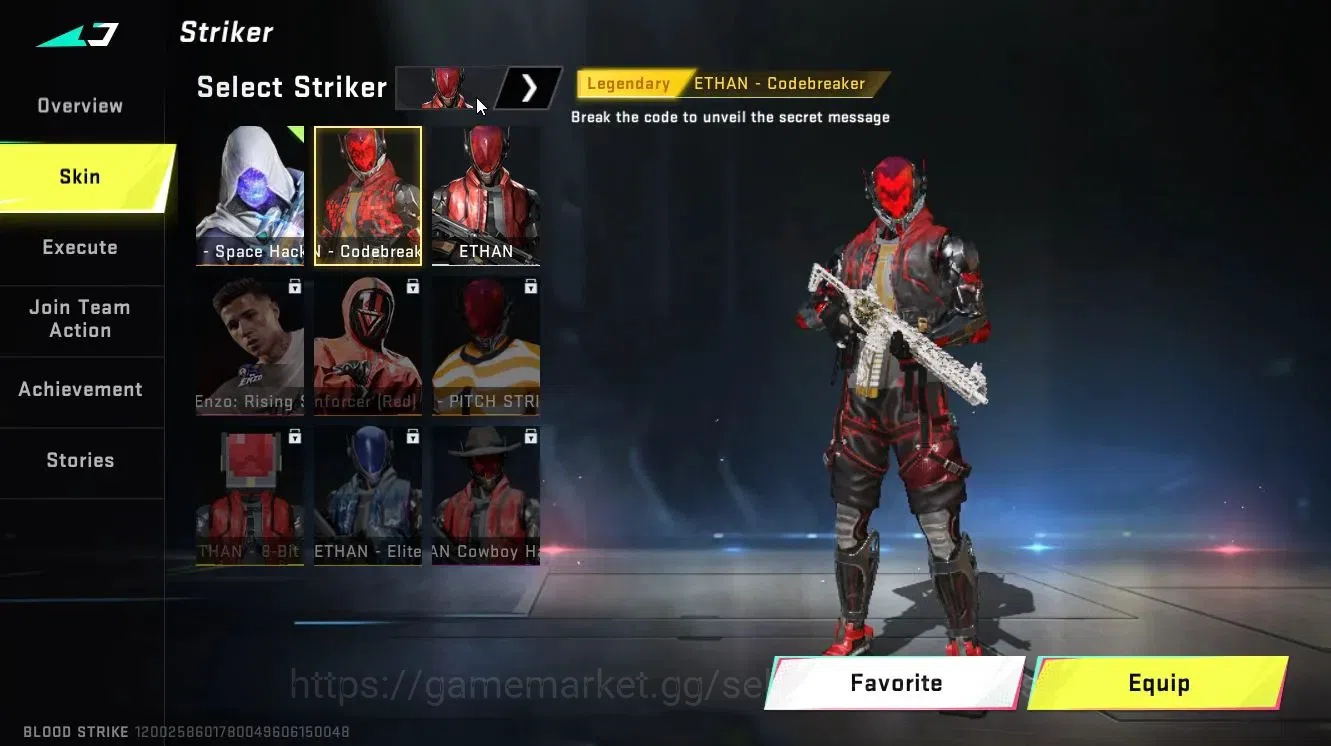 Blood Strike Accounts ASIA|ULTRA [ETHAN,SPIKE,M4A1,Origin-12,Spear]|Coll image 4