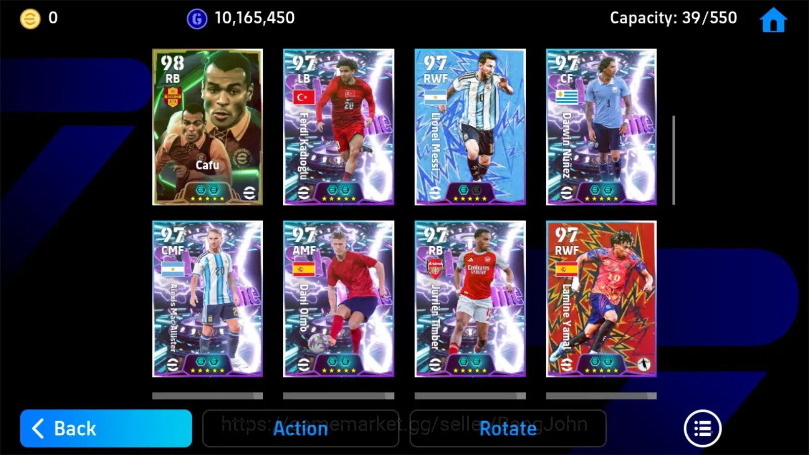 eFootball Accounts Mobile|PW 3217|Jaap Stam Epic,Pepe Epic,Leonardo B image 4