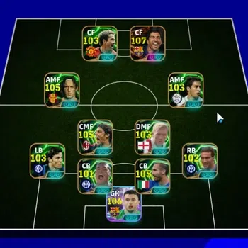 eFootball Accounts Legends & Iconic Players Android|3 Big Time Luiz Suarez,Forlan,Nistelroolj|ShowT Joan Garcia|Epic