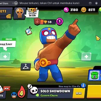 Brawl Stars Accounts Trophy 1272|18 Brawlers|2 Hypercharge(Shelly,BO)|2 Legendary(Leon,Nita),2 Mythic,4 Epic,2S Rare