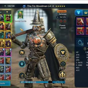 Raid: Shadow Legends Accounts Mid-Game Lv 45|600K Power|19 Legend(Ninja,The