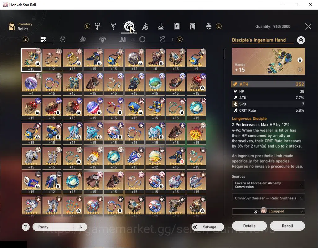 Honkai Star Rail Accounts Asia|TL 70|15 Limited|[AcaheronE2,Danil]+Sign,Jing image 10