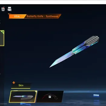 Blood Strike Accounts Starter ASIA Starter|1 ULTRA Melee: Butterfly Knife-Synthwave|2 LEGENDARY Chests | 1 RARE Grenade |1