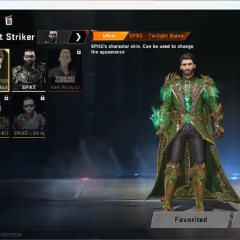 Blood Strike Collab Skin ASIA | 1 ULTRA STRIKER: Spike Twilight Baron|1 ULT image 1
