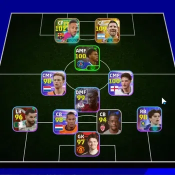 eFootball Accounts Legends & Iconic Players Android | Big Time Lionel Messi 15 Jul'26 | 2 Epic Aubameyang,Dennis Bergkamp
