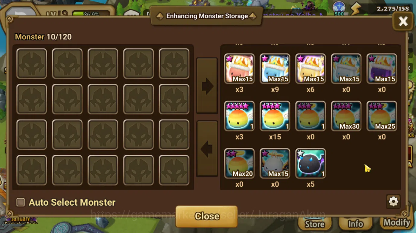 Summoners War: Sky Arena Accounts Starter ASIA STARTER 1 LD Mi Ying Unawkn + Many Scroll|2 NB5+9 6* Monster|1 Trans Scroll,4 7