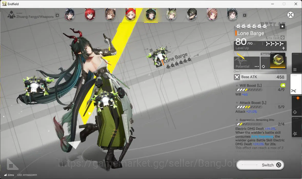 Arknights: Endfield Accounts ASIA|LVL 57, Z fungyi sign,Laevatain sign,gilberta image 11