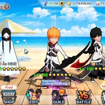 Bleach: Brave Souls Accounts Starter [GLOBAL]|51K Orb|2 New Ichigo,Renewd Byakuya,Aizen,Crescent Ichigo,Ulquiora,3