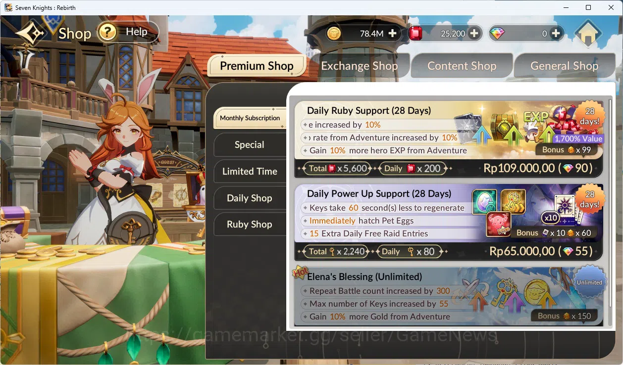 Seven Knights Re:Birth Accounts GlobalSEA|4 Ex-7k[MeliaTC2,RosieTC1,Juri,Gelidus]+ image 13