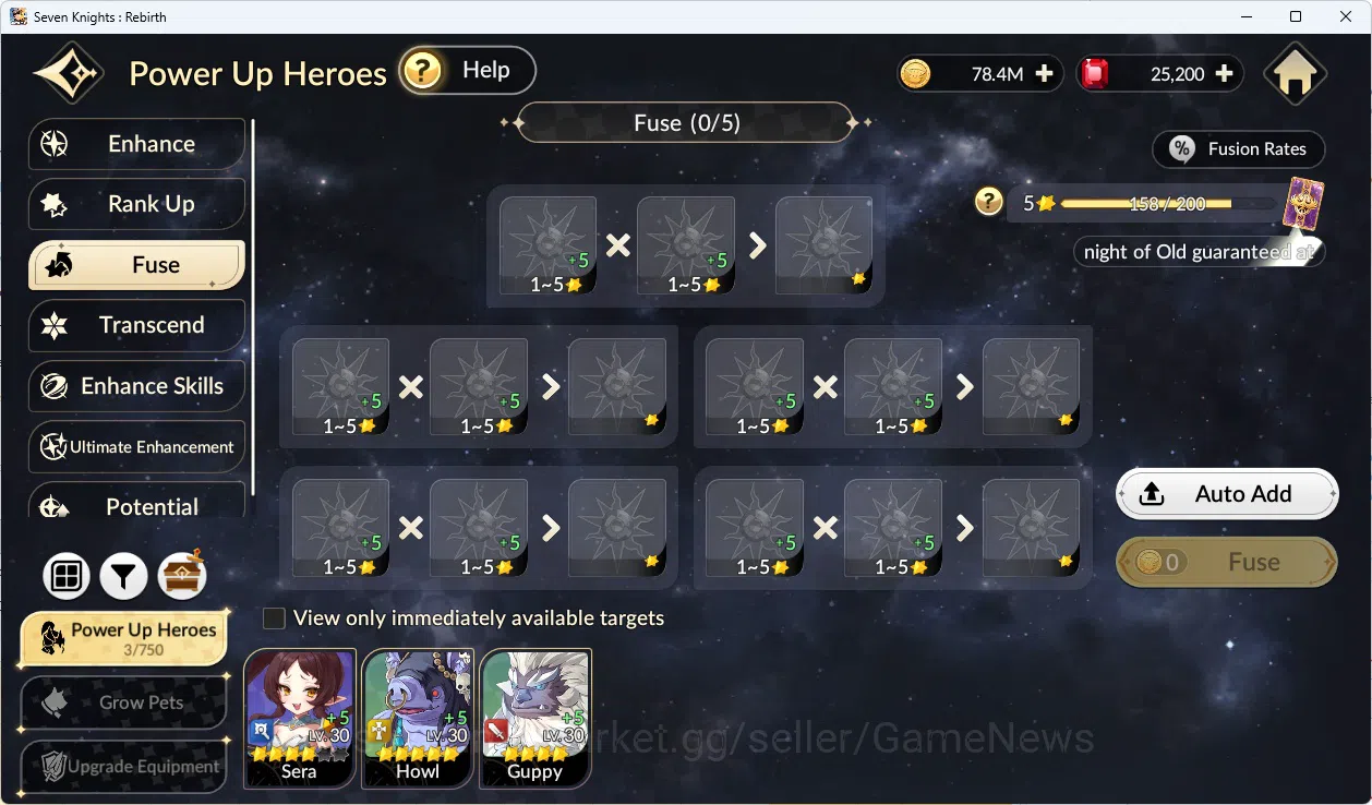 Seven Knights Re:Birth Accounts GlobalSEA|4 Ex-7k[MeliaTC2,RosieTC1,Juri,Gelidus]+ image 5