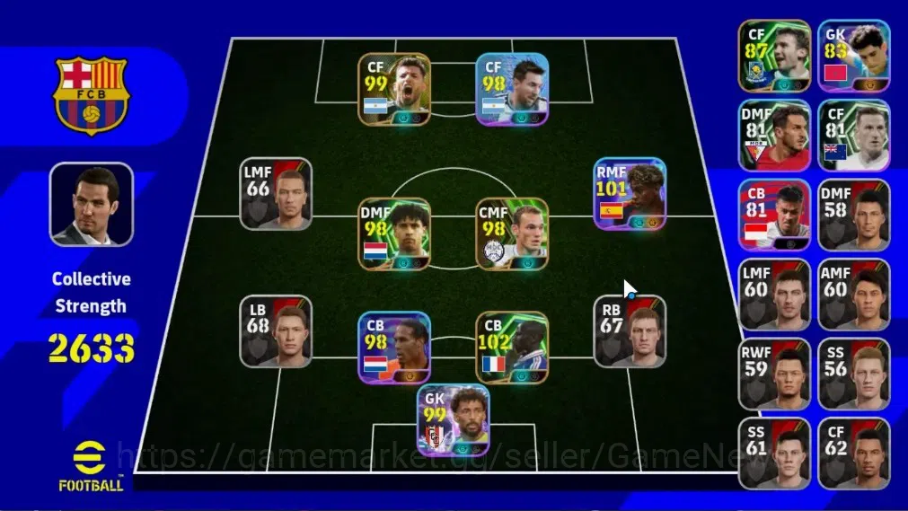 eFootball Accounts Legends & Iconic Players Android|5 Epic Lilian Thuram,Sergio Aguero,F Rijkaard,Wesley Sneijder|5 Show 1