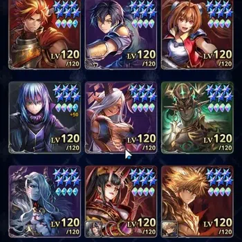 Last Cloudia Accounts Endgame GLOBAL|ENDGAME|Rank 46|53k Crystl|Best Unit(LougSeusA8,GH AdelA8,SM