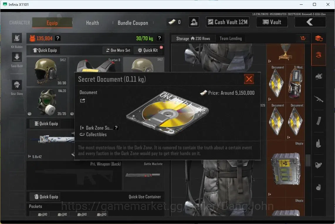Arena Breakout Accounts MOBILE Lvl30|SV 79,8M|CV 12,3M|MORE SKIN,X-RAY H41 image 5