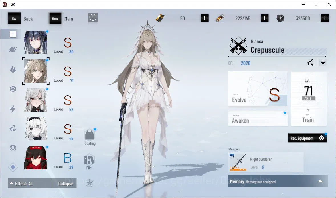 Punishing: Gray Raven Accounts ASIA|Lv 46 | [S Nirvantia,S Crepuscule,S LuciaCW,S image 13