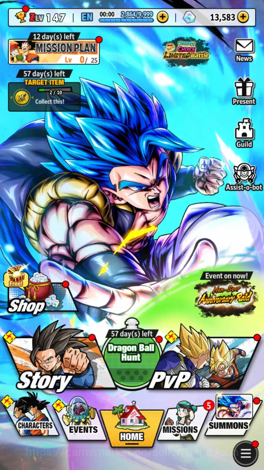 Dragon Ball Legends Accounts Android|Lvl 147|85.5M Power|13.5K CC|2 LR|4 UL|LR  image 16