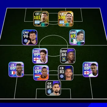 eFootball Accounts Legends & Iconic Players Mobile |PW 2752|BIGT LionelMessi,Epic SergioAguero,Shwt IbrahimMaza|Coach