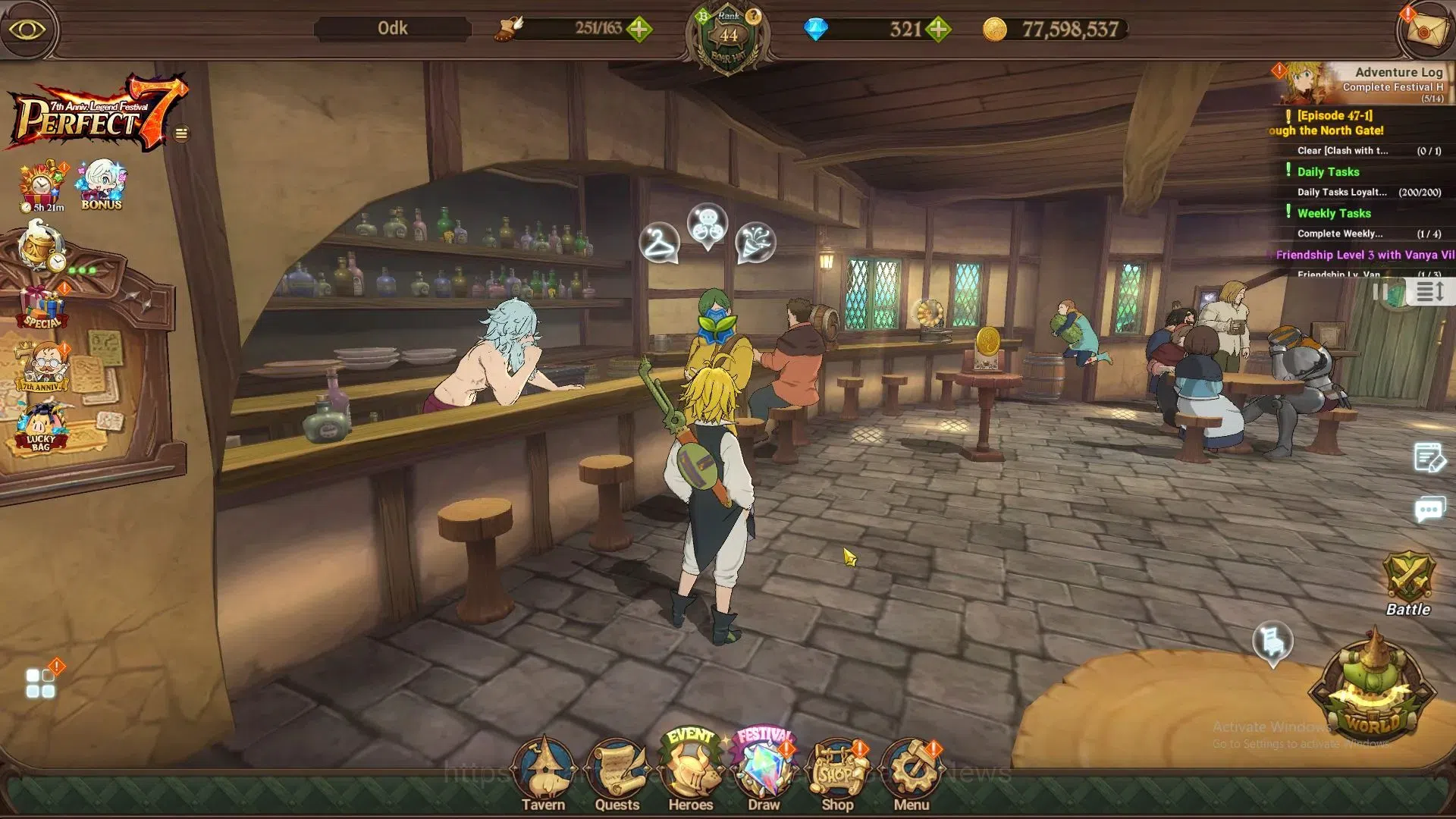 The Seven Deadly Sins: Grand Cross Accounts Global|1,9M CC|30 LS+ 333 DM|3 LR+6 UR|Brunhil,Eli image 1