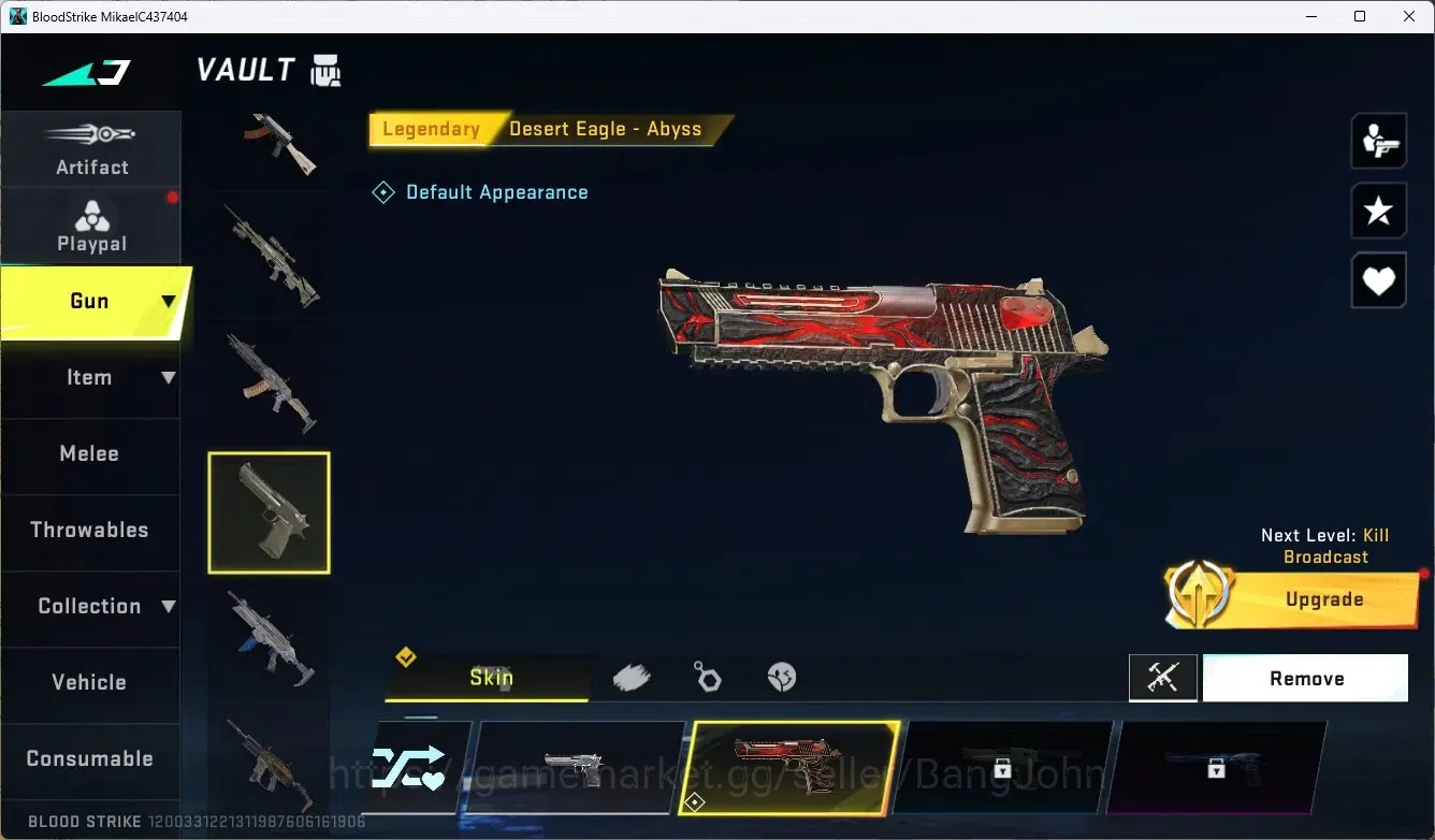 Blood Strike Accounts ASIA | 1 Ultra Melee Talon Knife - Sanctum | 1 nam image 2