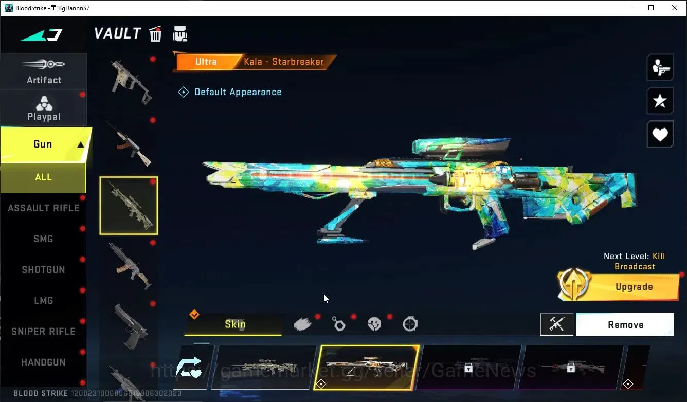 Blood Strike Accounts ASIA|ETERNAL Lv3[UZI-Star,QBZ95]+MELEE TalonKnife| image 14