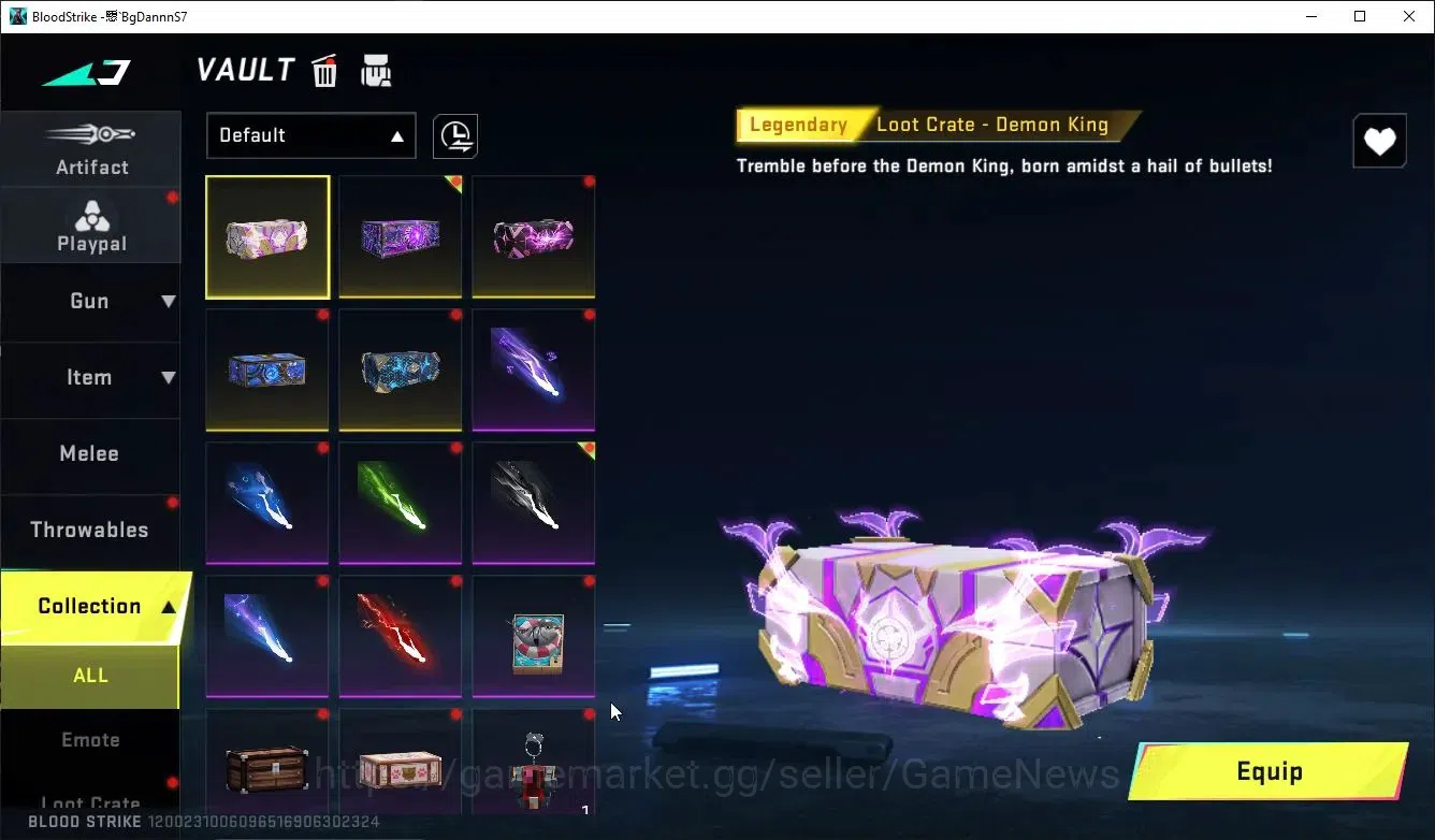 Blood Strike Accounts ASIA|ETERNAL Lv3[UZI-Star,QBZ95]+MELEE TalonKnife| image 18