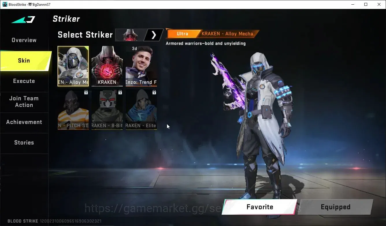 Blood Strike Accounts ASIA|ETERNAL Lv3[UZI-Star,QBZ95]+MELEE TalonKnife| image 4