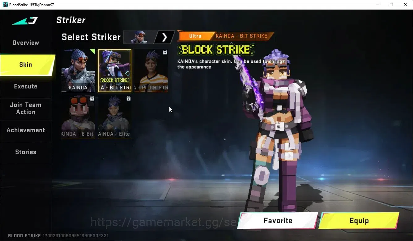 Blood Strike Accounts ASIA|ETERNAL Lv3[UZI-Star,QBZ95]+MELEE TalonKnife| image 5
