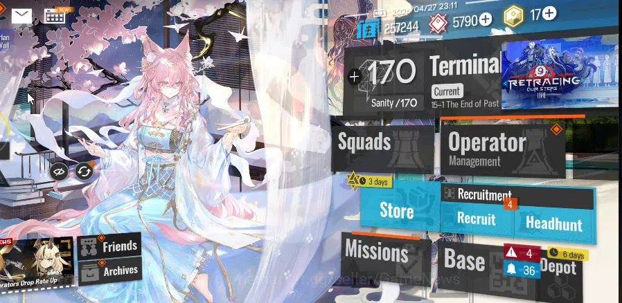 Arknights Accounts Lv 64| 166 OP+8 Skin | 5790 Orun |6 Limited+Collab image 10