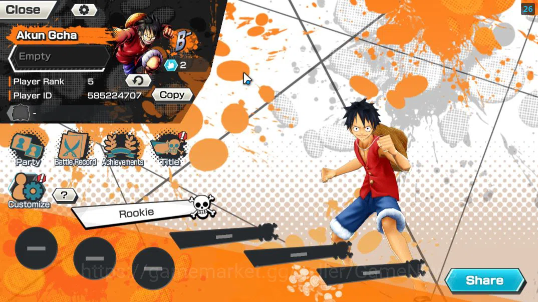 One Piece Bounty Rush Accounts Global|4 EX|DD Shanks,5 Elders St Ethanborn V.Nusj image 2