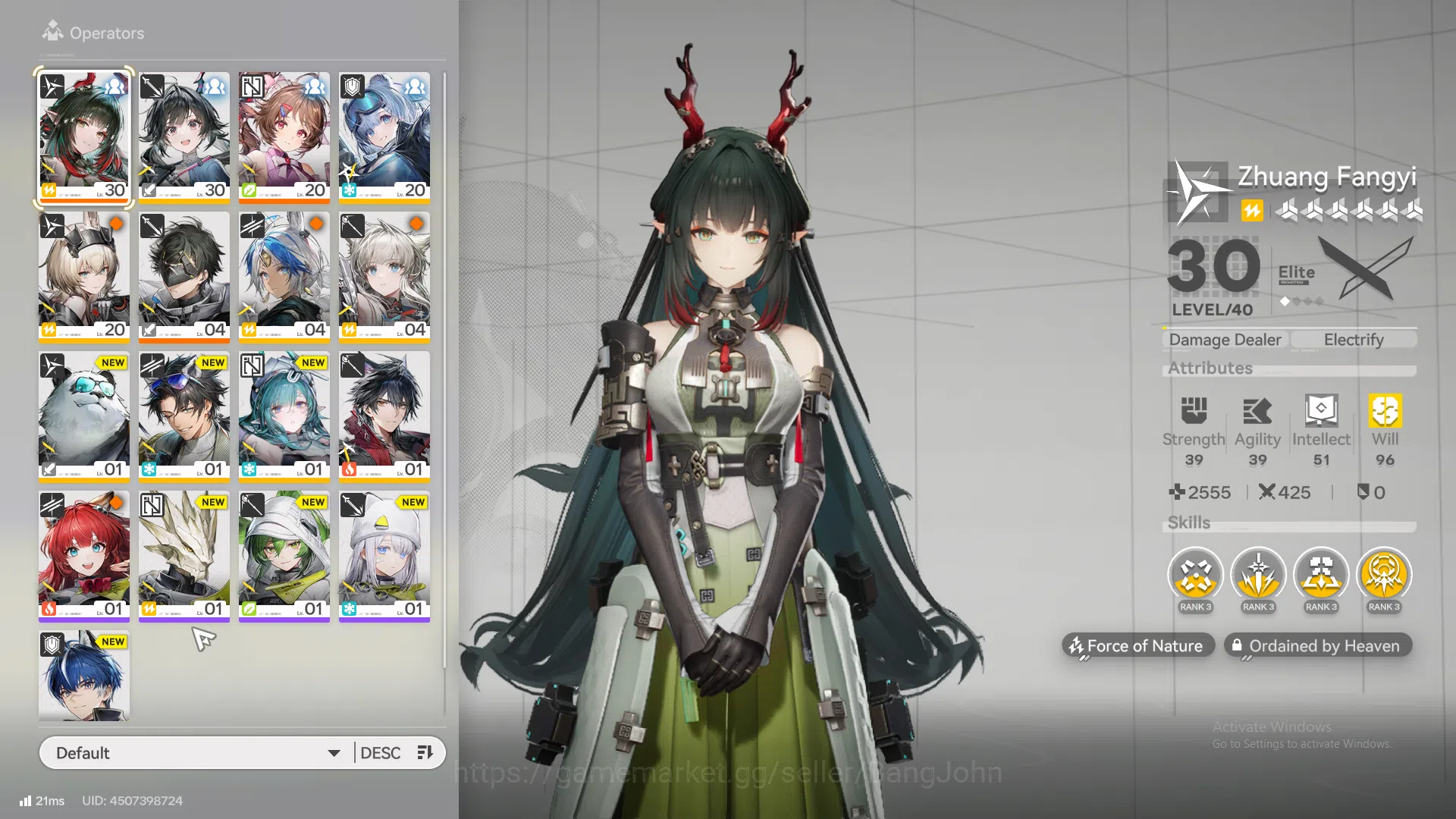 Arknights: Endfield Accounts ASIA|Starter Fangyi,Ardelia,Mc Male|New Horisons o image 6