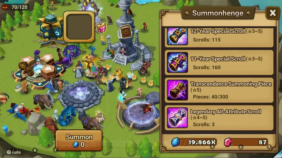Summoners War: Sky Arena Accounts GLOBAL | NB 5 TESHAR,Starter Gacha 115 12Y+160 11Y image 3