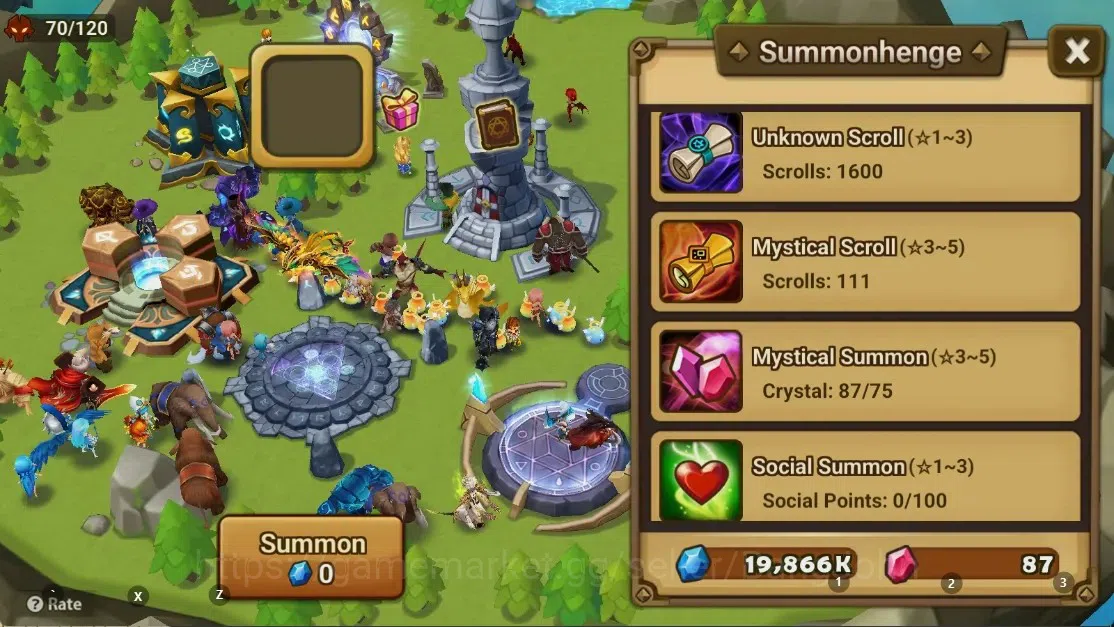 Summoners War: Sky Arena Accounts GLOBAL | NB 5 TESHAR,Starter Gacha 115 12Y+160 11Y image 5