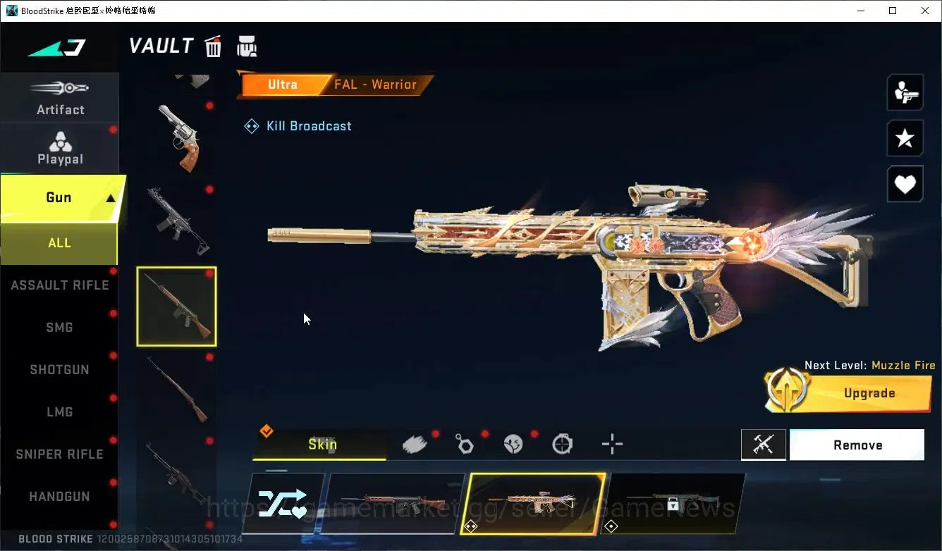Blood Strike Accounts ASIA|9 ULTRA [Ethan,Hank,DeAgle,Galil,MCX,FAL,Karl image 10