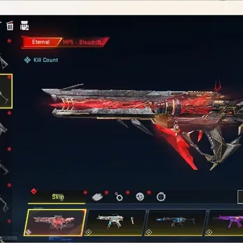 Blood Strike Accounts Collab Skin ASIA|14 Eternal:MP5,KAG-6,D Eagel,M700,P90,AUG,Uzi,FN2000,ETC|20
