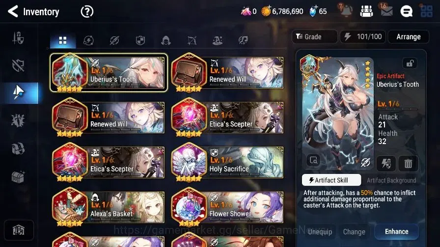 Epic Seven Accounts GLOBAL Unverif|New Era|3 ML(Salome,BM Haste,R Roan image 10
