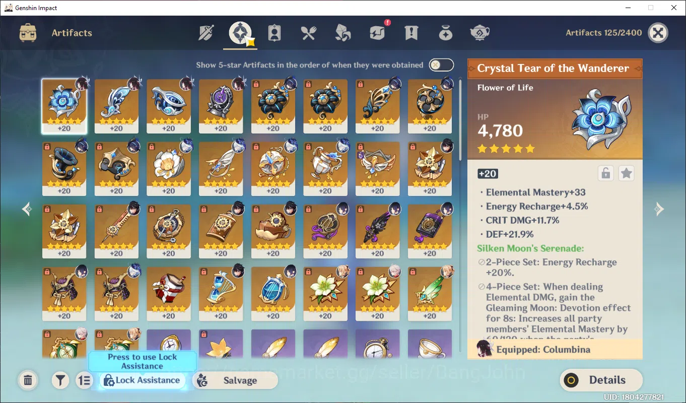 Genshin Impact Accounts ASIA | AR 55 | furina, wriothesley, kazuha, yelan, image 4