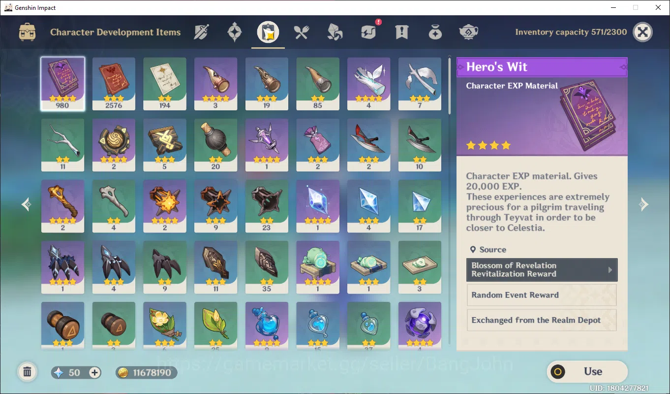 Genshin Impact Accounts ASIA | AR 55 | furina, wriothesley, kazuha, yelan, image 5