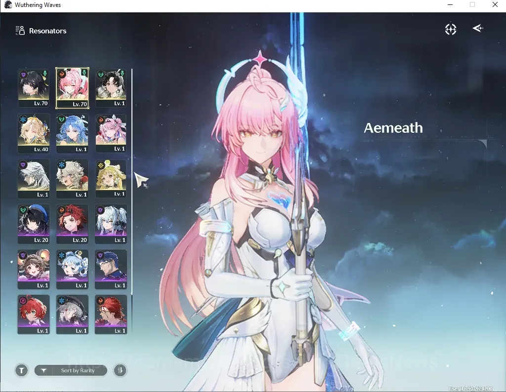 Wuthering Waves Accounts Starter SEA|UL 49|4 Limited|15k Astrite|(Qingxiao,Aemeath)+Sign Suisui,Denia|DB Lvl 30|Female 1