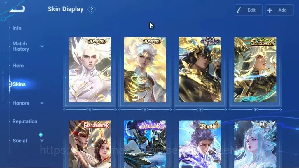 Honor of Kings Accounts Rare Skin Hero112 Skin 141|2 Flawless Kaizer,Li Bai|Lord Of Mysterious(Augran),Sanxingdui(Hou 3