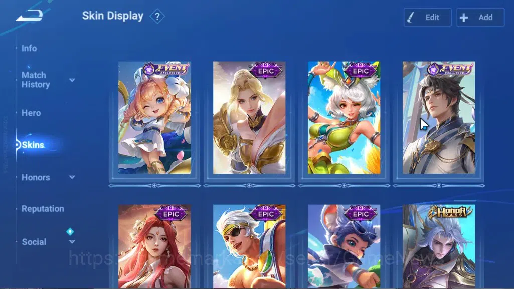 Honor of Kings Accounts Rare Skin Hero112 Skin 141|2 Flawless Kaizer,Li Bai|Lord Of Mysterious(Augran),Sanxingdui(Hou 5