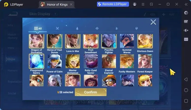 Honor of Kings Accounts Global Starter Hero61 Skin28 |Lny2026 DiRenjii|Lny image 8