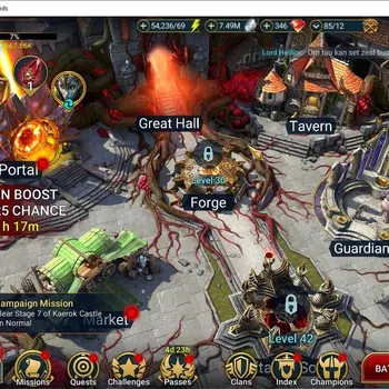 Raid: Shadow Legends Accounts Mid-Game Lv 18|667K Power|18