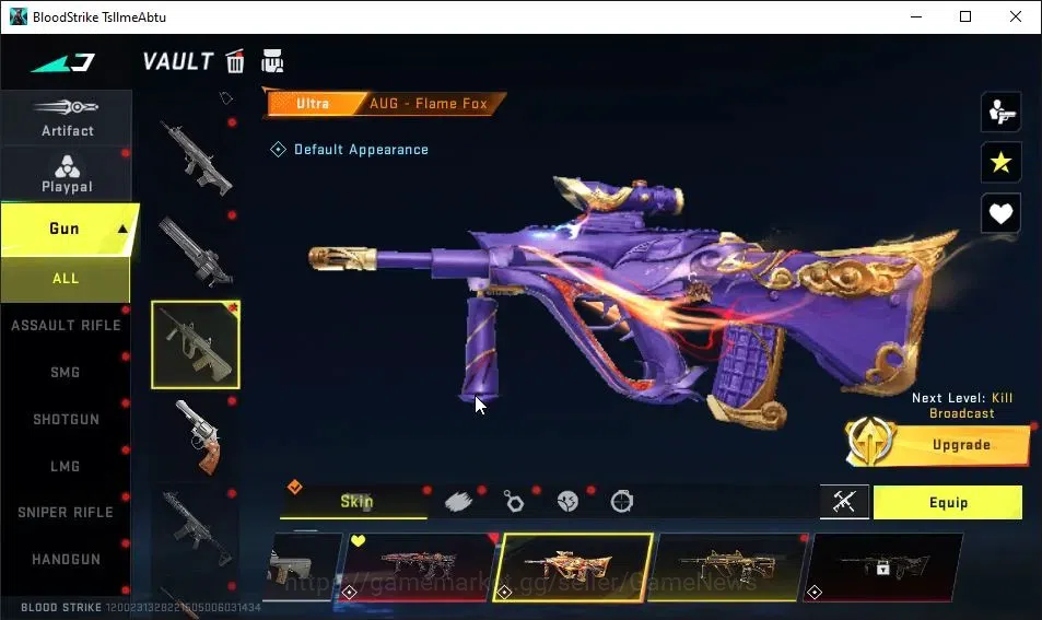 Blood Strike Accounts ASIA|ETERNAL AUG-REQUIEM|4 ULTRA[KAINDA,AUG,AR97,O image 12