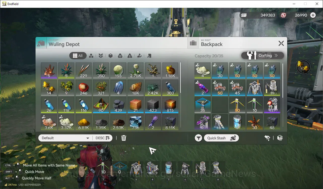 Arknights: Endfield Accounts NA/EU Lv50|4k Arsenal|5SSR(LaevatainP1,Gilberta,etc)+9SR|6 6*+18 5*WP|26k Oro,81 10