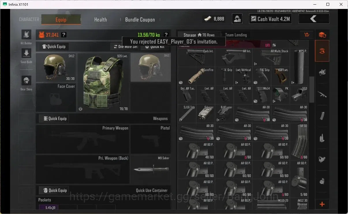 Arena Breakout Accounts MOBILE Lvl 15 |SV 8,5M|CV 4,1M|MORE SKIN|MORE DETA image 7