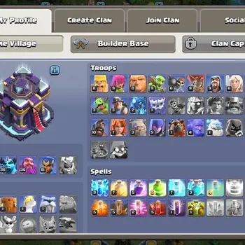 Clash of Clans Accounts High-End TH 15-BH7 |LVL 119|BK57,AQ70,MP36,GW34,RC15|HH7|BM20|1 Legendary & 2 Gold Skin|CN-On|3400