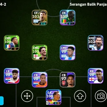 eFootball Accounts Legends & Iconic Players Android|PW 3071|EPIC Aguero,Showtime ManuelNeuer LionelMessi Jackson|CheckSS